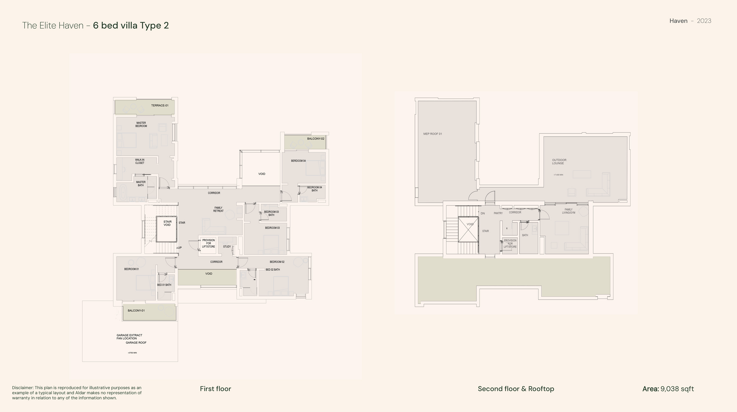6 Bedroom Villa